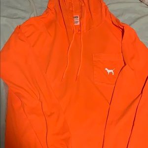 Orange PINK (VICTORIA SECRET) hoodie